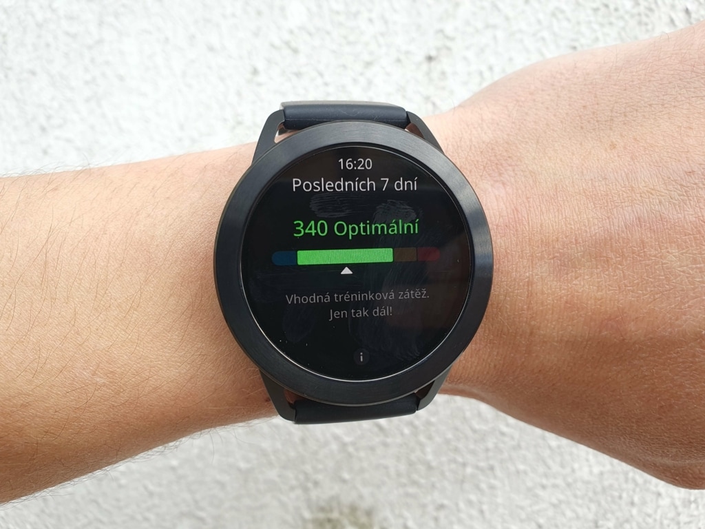 Die Trainingsbelastung ist ein praktisches Feedback